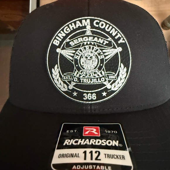 Richardson 112 Other - Black Trucker Hat